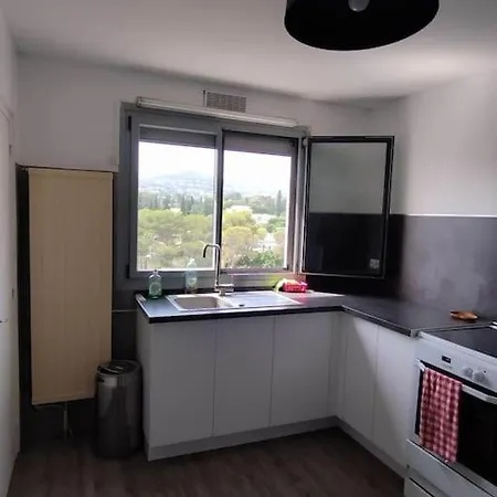 アパート Bel Appartement Juan Les Pins 3 Chambres 9 Mn De La Plage